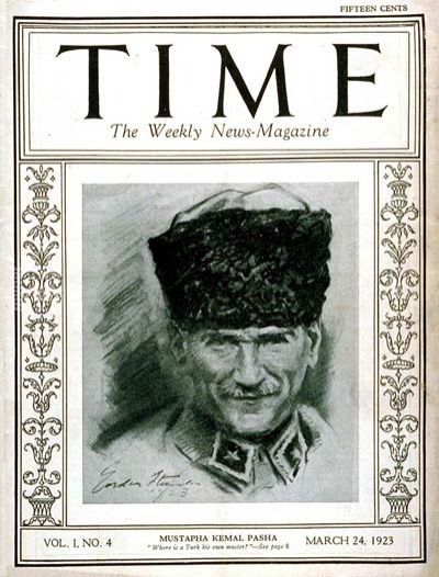 Mustafa Kemal Atatürk İki Kez TIME Kapağına Çıktı Ama Neden Çıktı